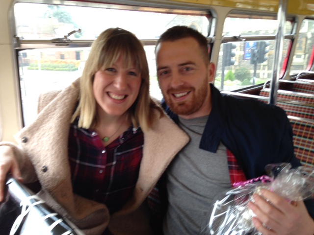 Marriage Proposal on a Routemaster Bus