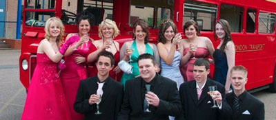 Prom Bus Hire from Routemasterhire