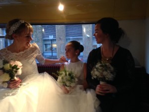 Wedding Bus Bridesmaids