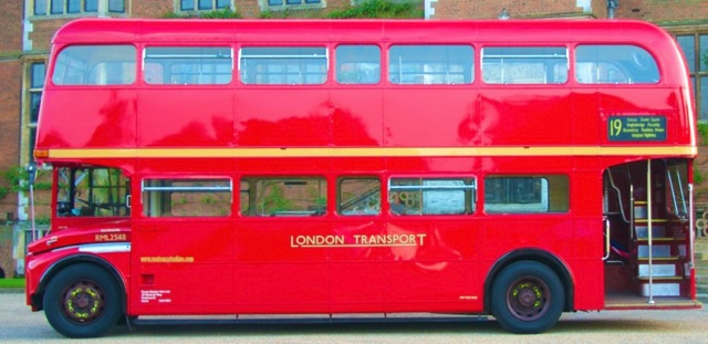 Red Doubledecker Old London Bus