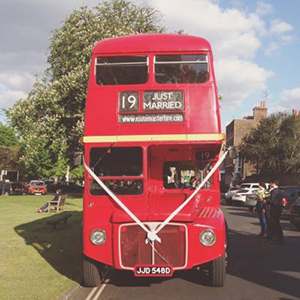 Fantastic Wedding Bus Hire Routemasterhire