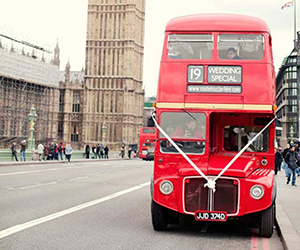 Westminster Wedding Bus Hire Routemasterhire